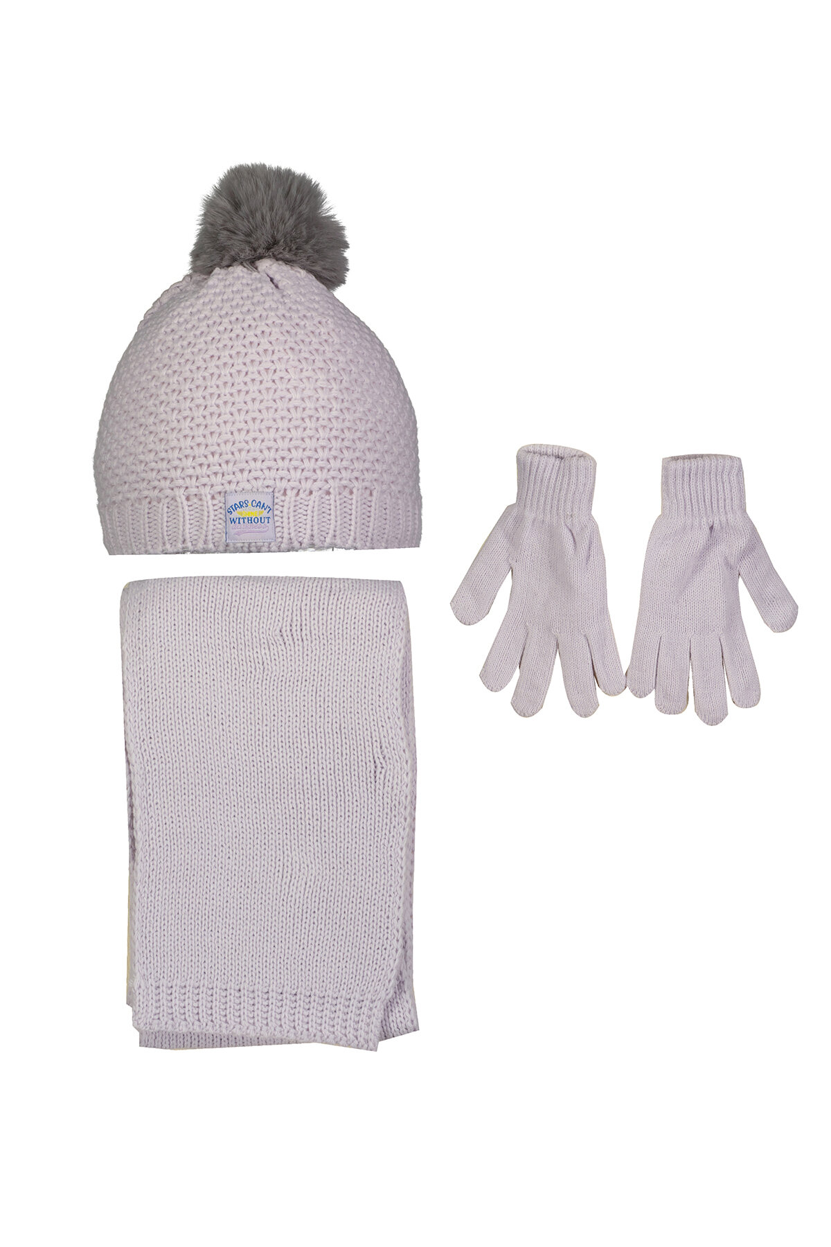 Kitti Kız Çocuk Atkı Bere Set P-K23180-02LLA