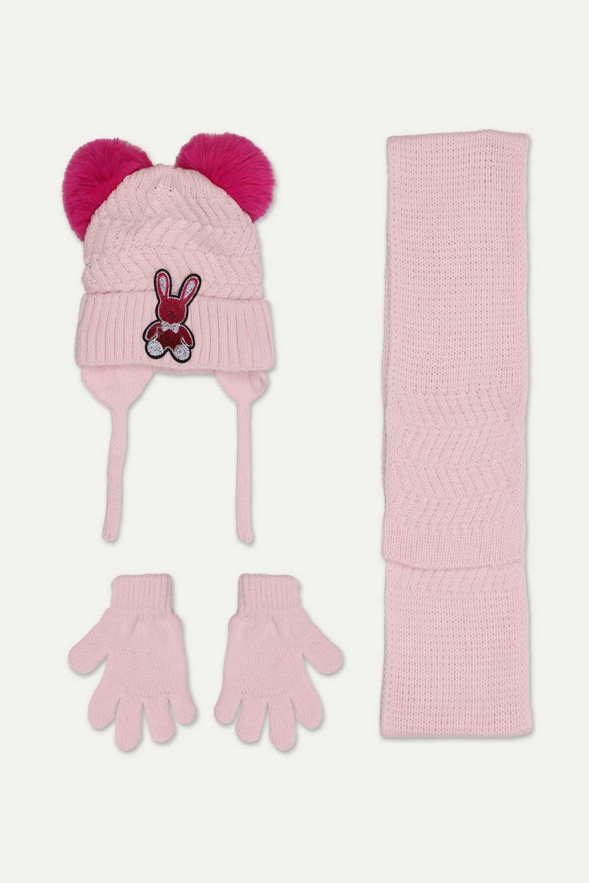 Kitti Kız Çocuk Üçlü Takım 1/4 Yaş P-K24160-06