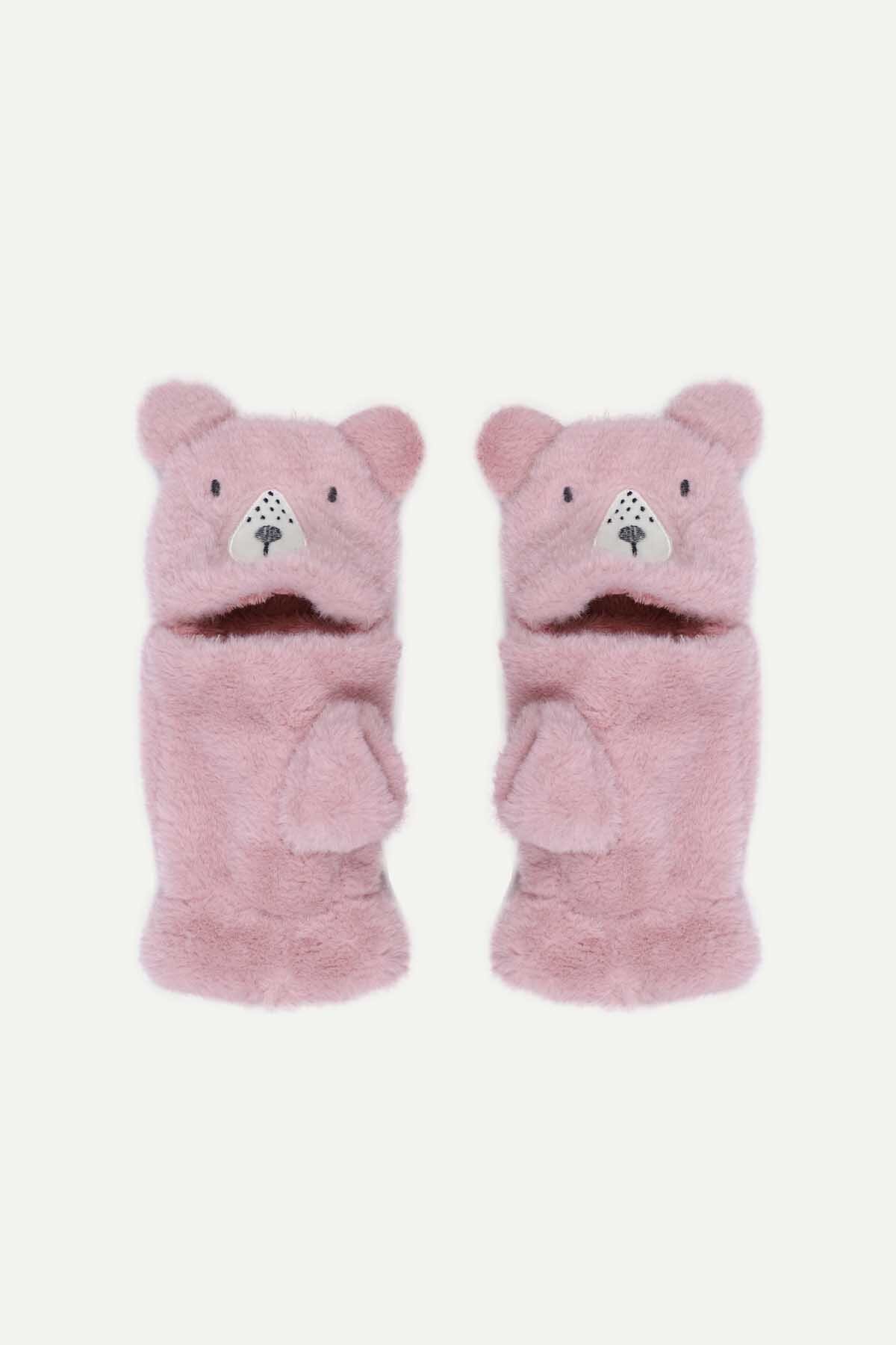 Suyutti Kadın Pelüş Eldiven K25590-02-063