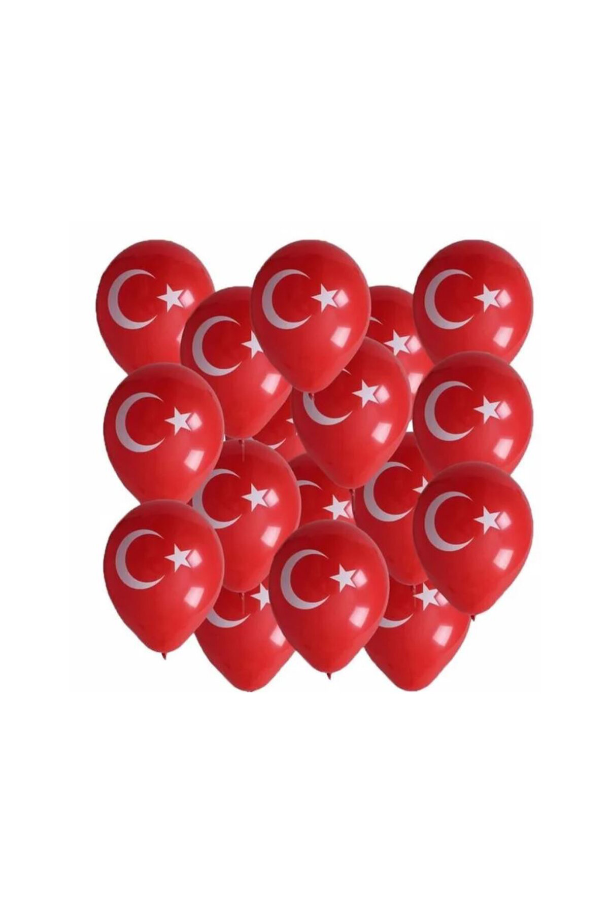 Oyuncak Ay Yılıdız Baskılı Balon 9'lu