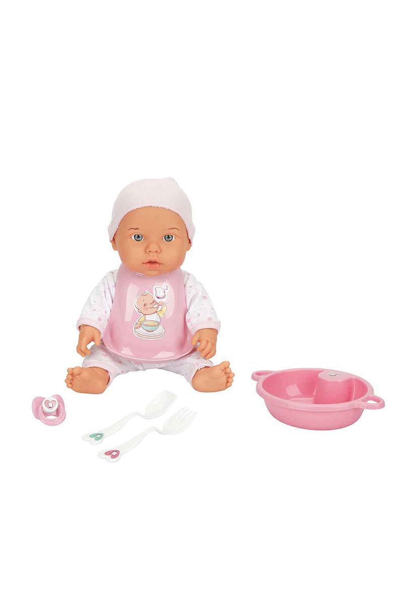 Bebelou Yemek Zamanı Sesli Bebek Seti 35 cm