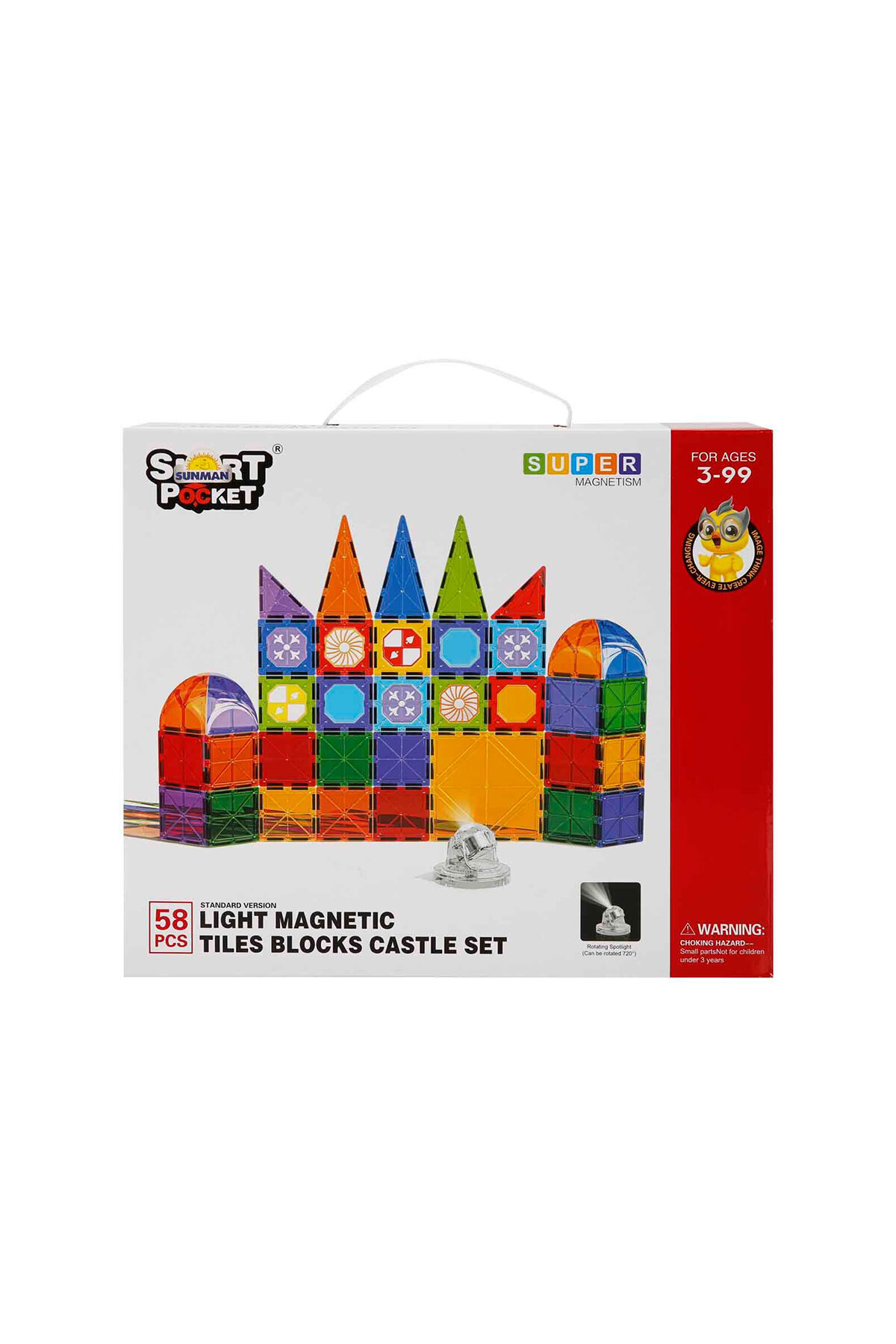 Manyeti̇k Blok Ledli̇ 58 Parça