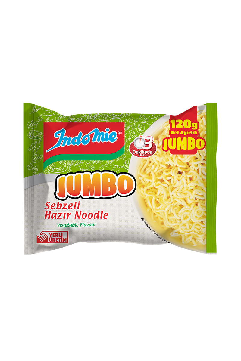 İndomie Jumbo Sebzeli Hazır Noodle 120 g