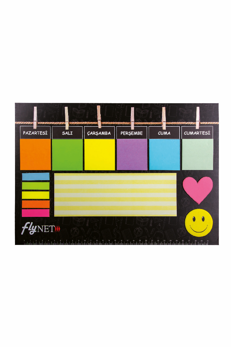 Jumbo Haftalık Not Planlayıcı Fly