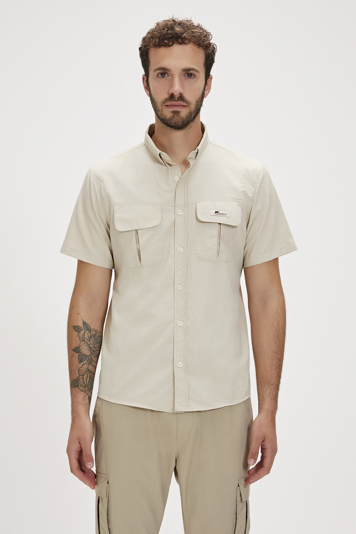 Bad Bear Erkek Gömlek 24.01.30.004