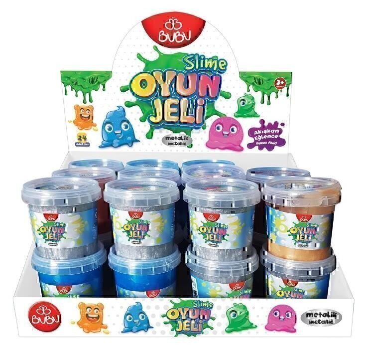 Bubu Metalik Slime 140 g karışık renk