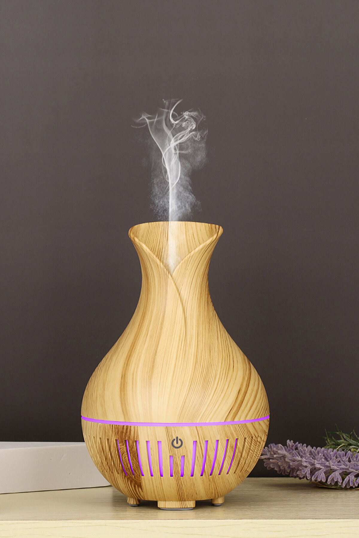 Bood Aroma Nemlendirici 160 ml NA-34 Ahşap Desenli