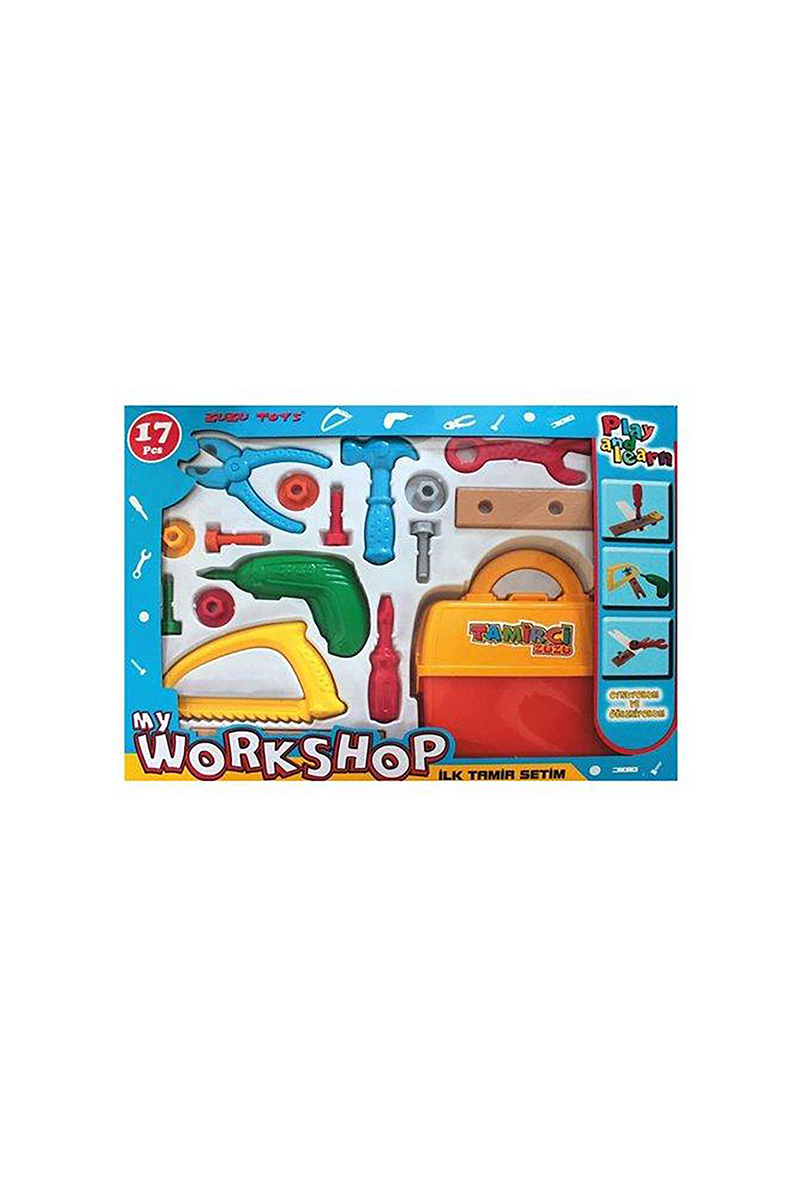 Büyük Tamirci Kutulu Zuzu Oyuncak Set