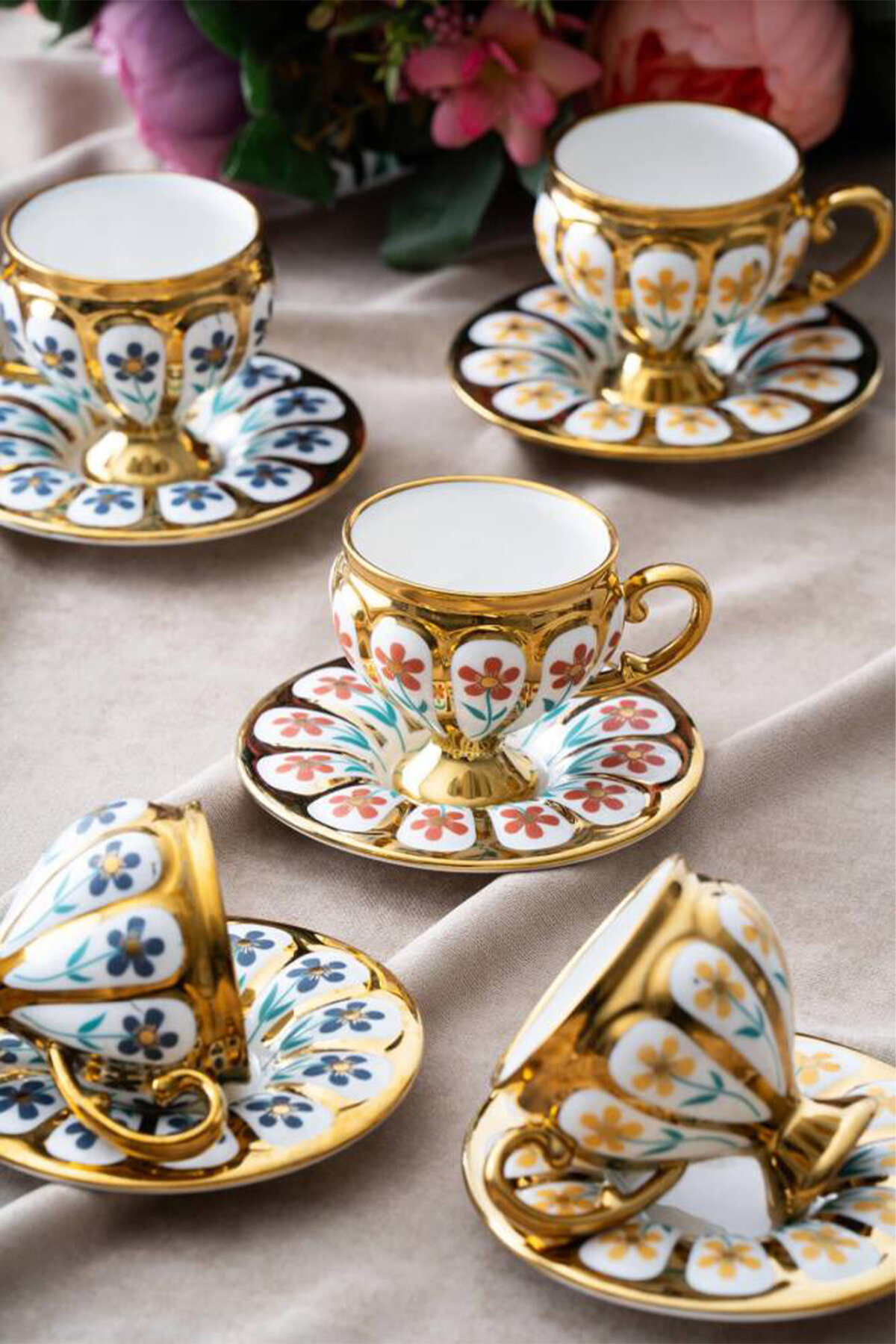 Acar Oscar 6lı Kahve Fincan Takımı