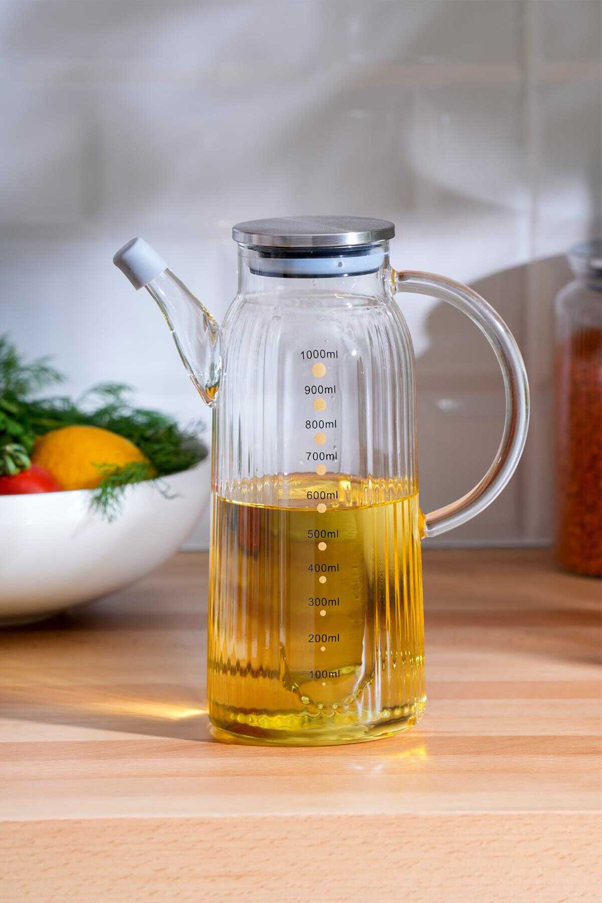 Acar Cam Yağlık 1000ml Acr-195