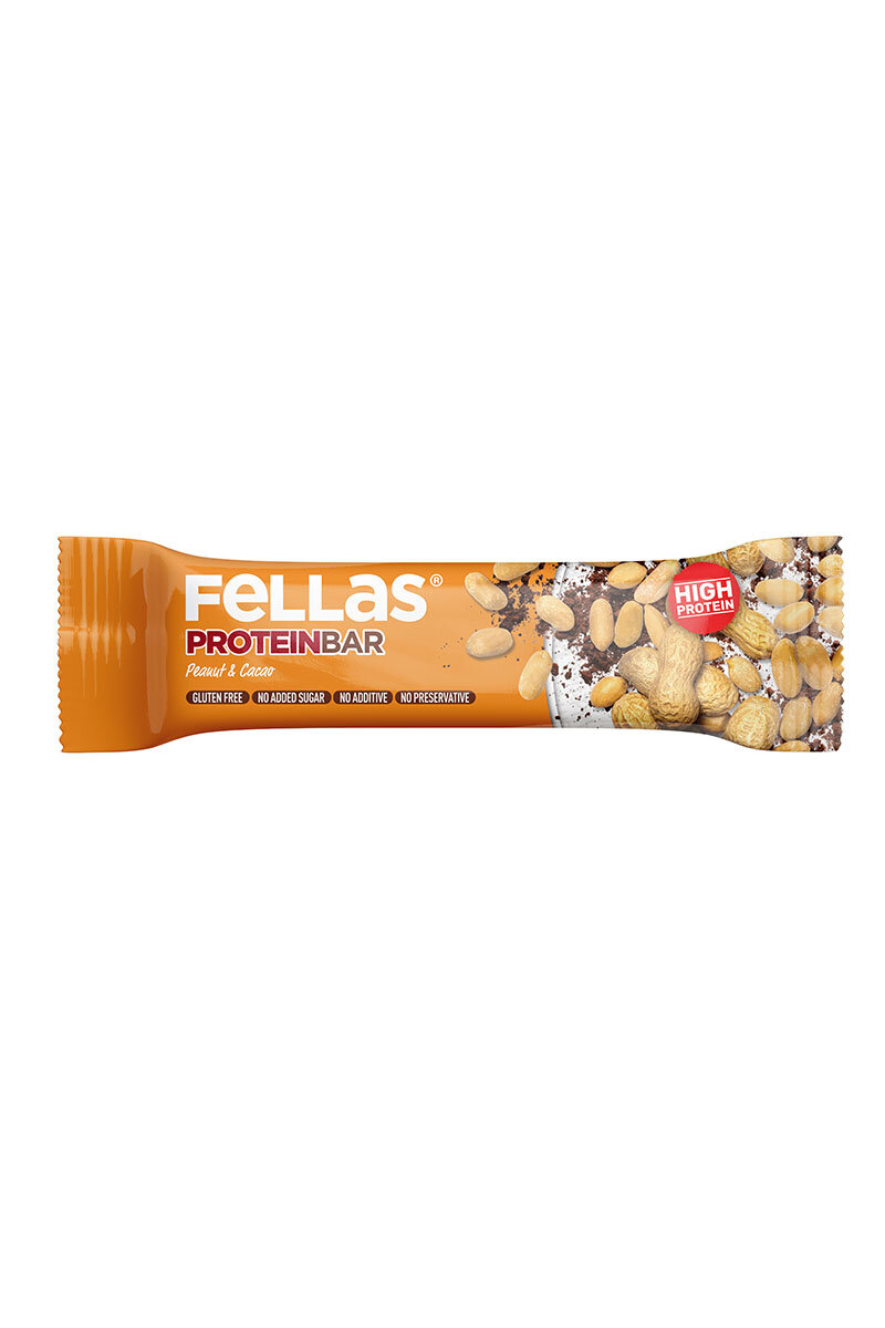 Fellas Yer Fıstıklı Glütensiz Protein Bar 45 Gr
