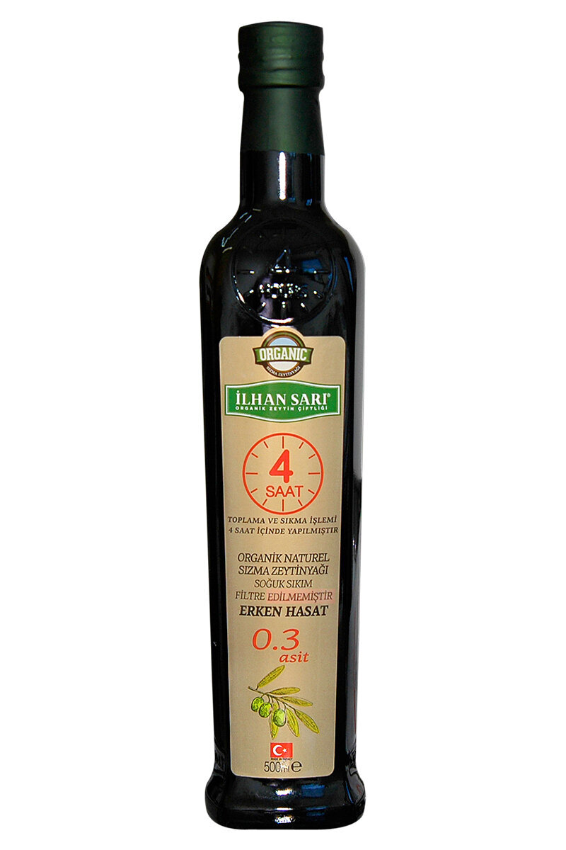 İlhan Sarı Erken Hasat Zeytinyağı 500 ml