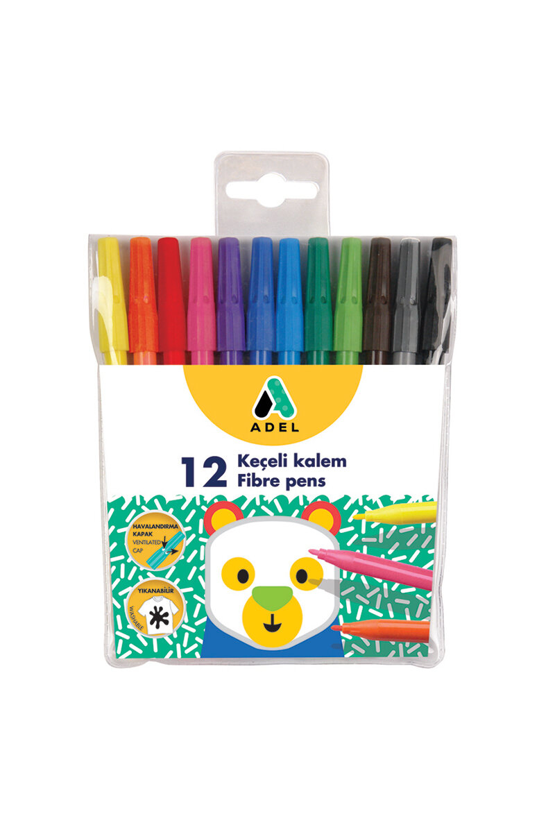 Adel Keçeli Kalem 12'li