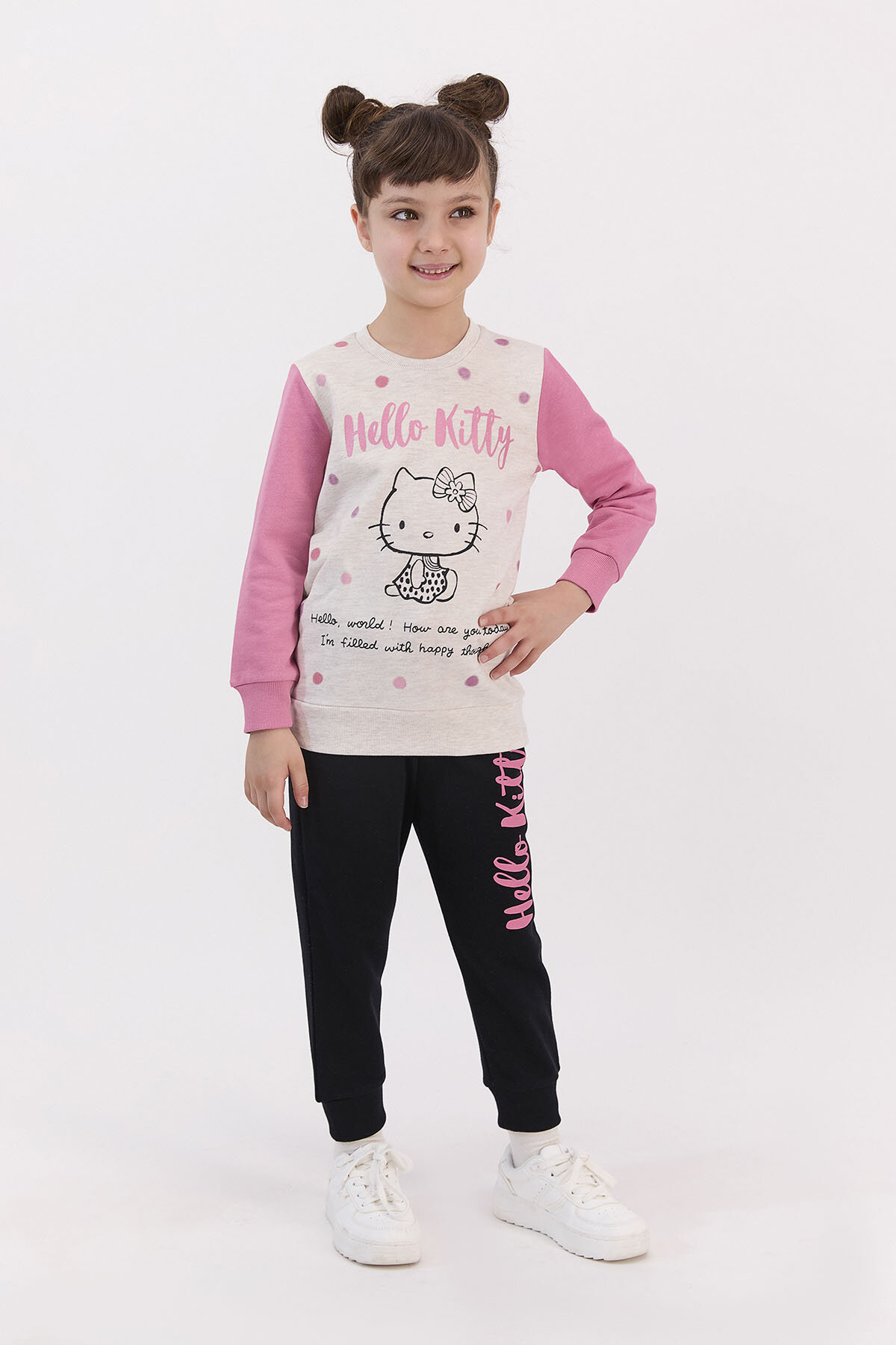 Hello Kitty Kız Çocuk Eşofman Takım L1402-GKRM