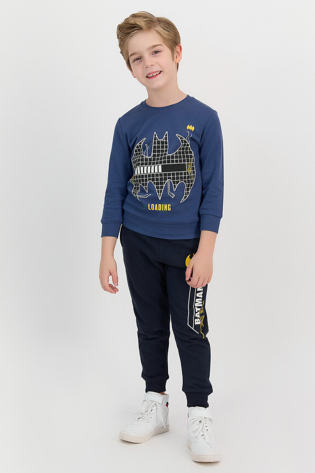 Batman Erkek Çocuk Pijama Takım L1420-3AIND