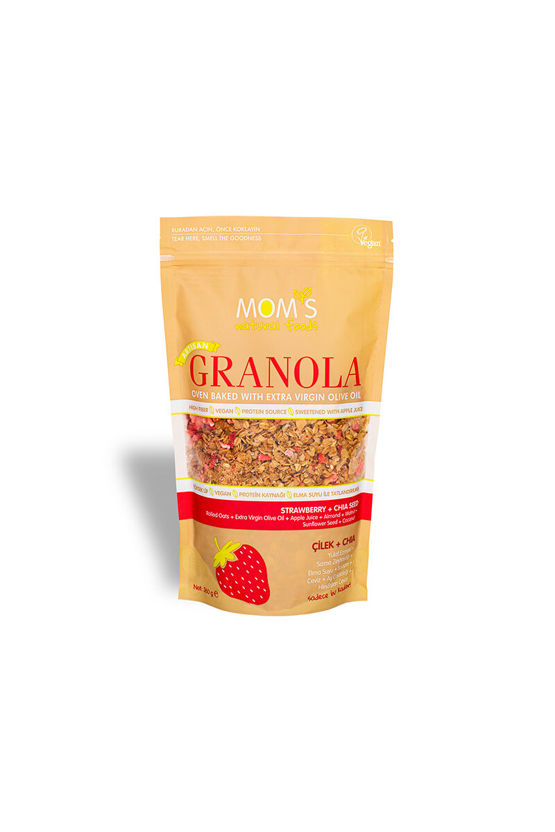Mom's Çilek Chia Granola 360 g