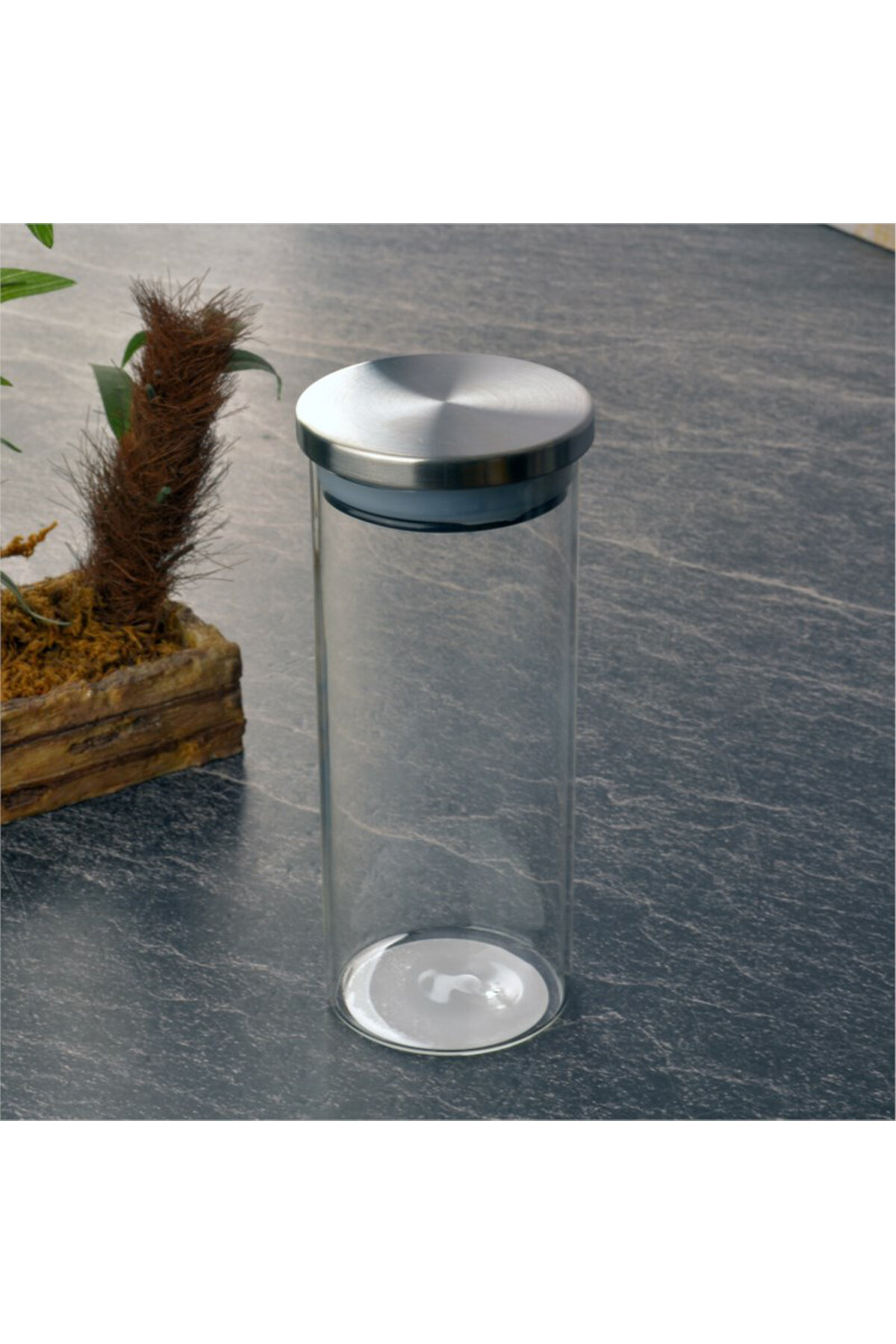 Tohana Metal Kapaklı Cam Kavanoz 350 cc