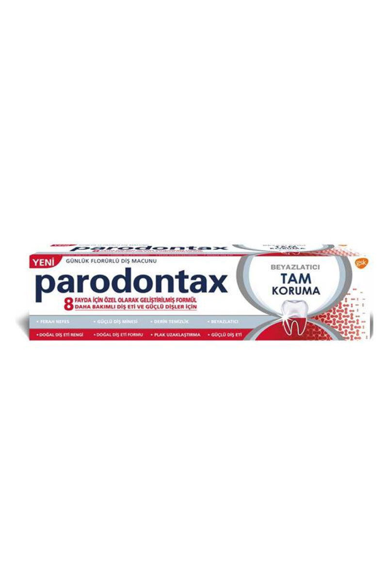 Parodontax Diş Macunu Tam Koruma Beyazlatıcı 75 ml