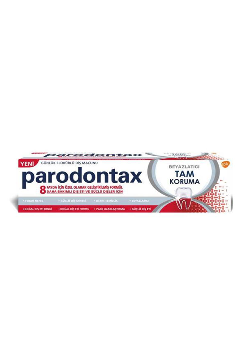 Parodontax Diş Macunu Tam Koruma Beyazlatıcı 75 ml