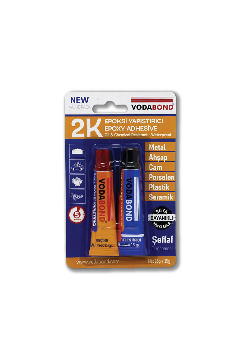 Vodabond Epoksi Yapıştırıcı A15g+B15g