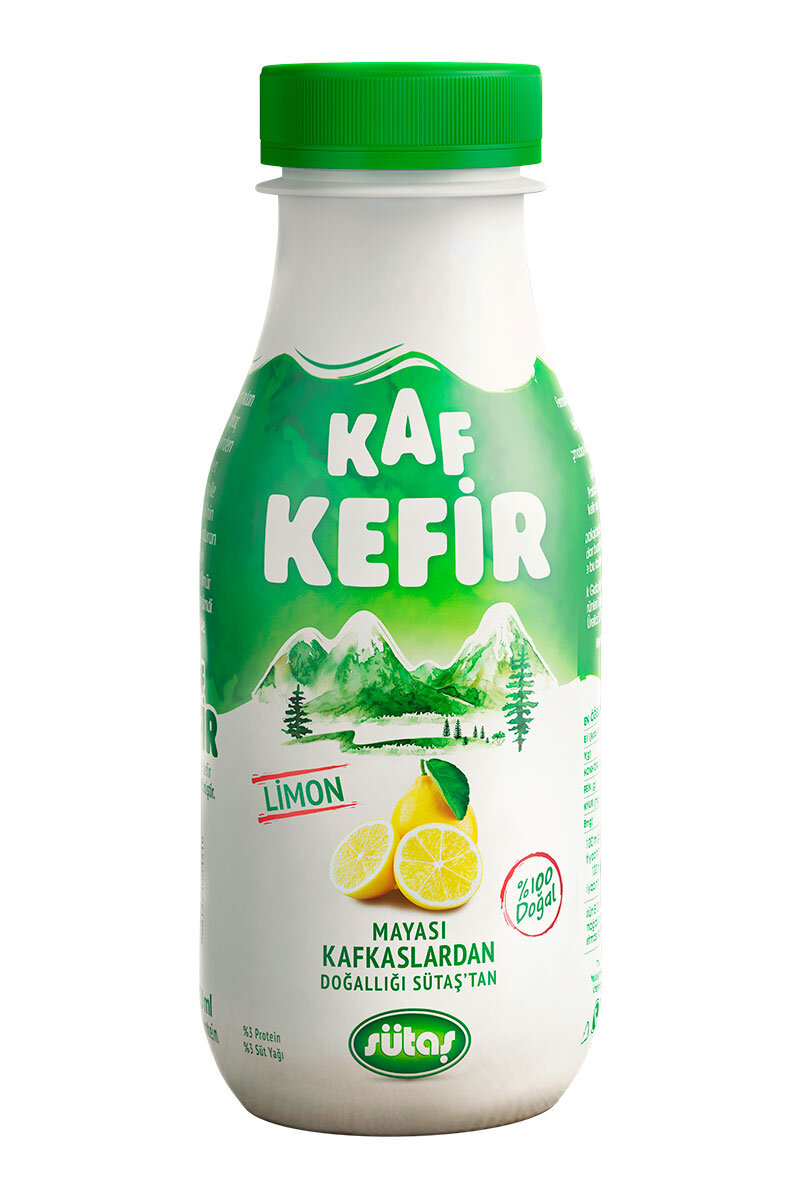 Sütaş Kaf Kefir Limon 250 Ml