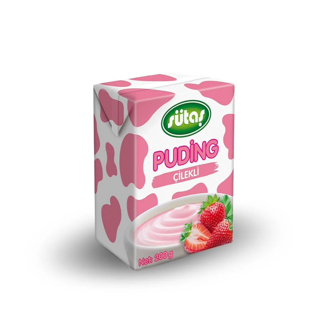 Sütaş Puding Çilekli 200 Ml