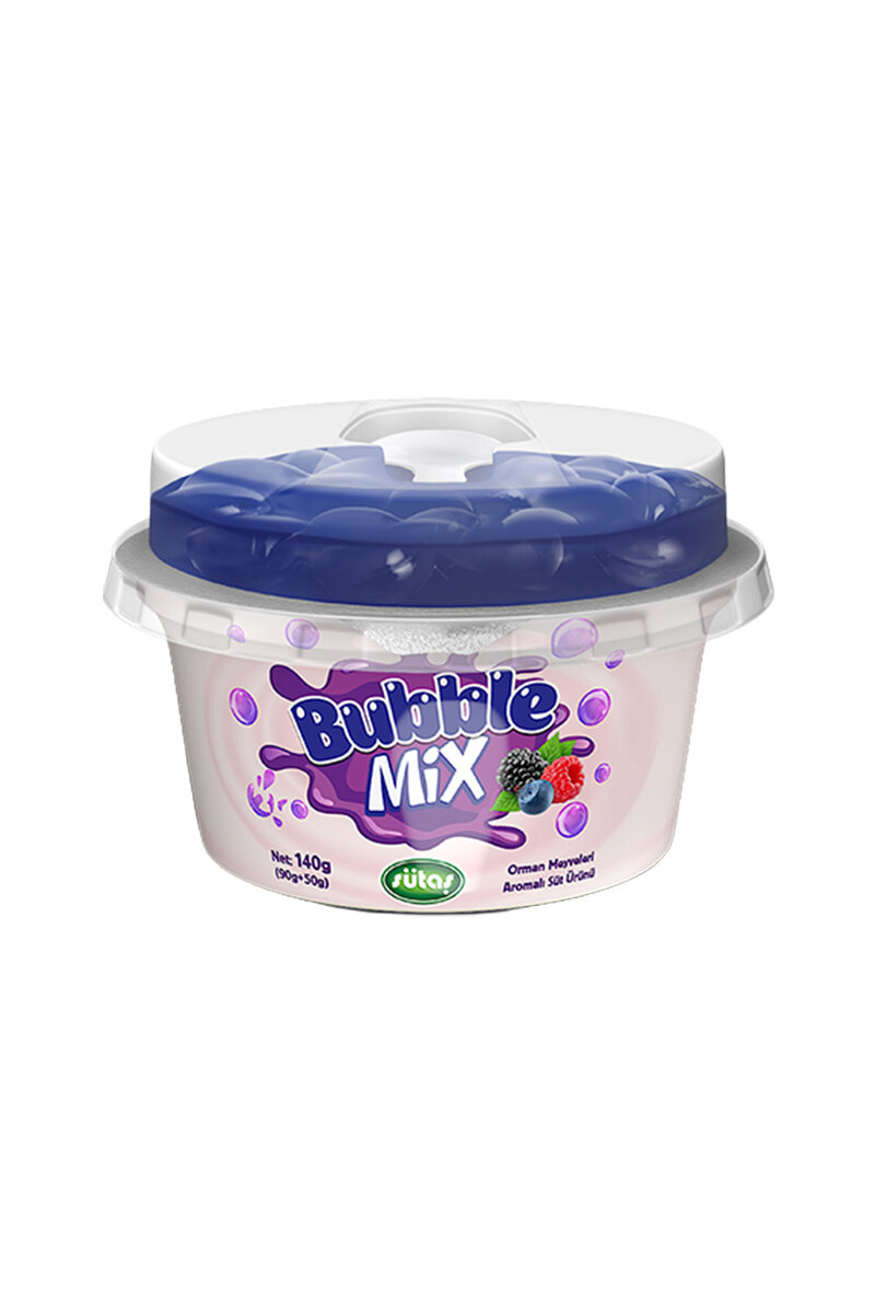 Sütaş Bubble Mix Orman Meyveli 140 G