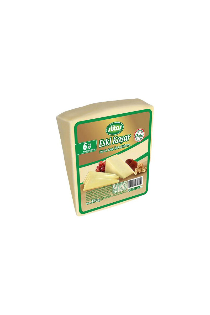 Sütaş Eski Kaşar 250 G ( Koyun- Keçi )