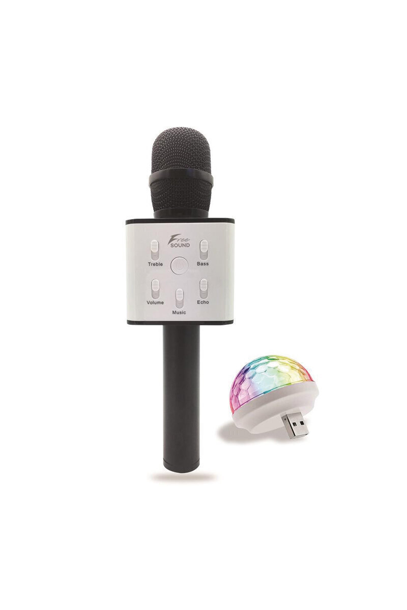 FreeSound Fs22 Karaoke Mıkrofon Speaker Siyah