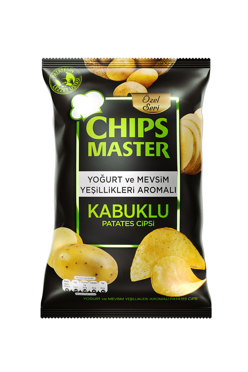 Chips Master Kabuklu Yoğurtlu S.Plus 104 G