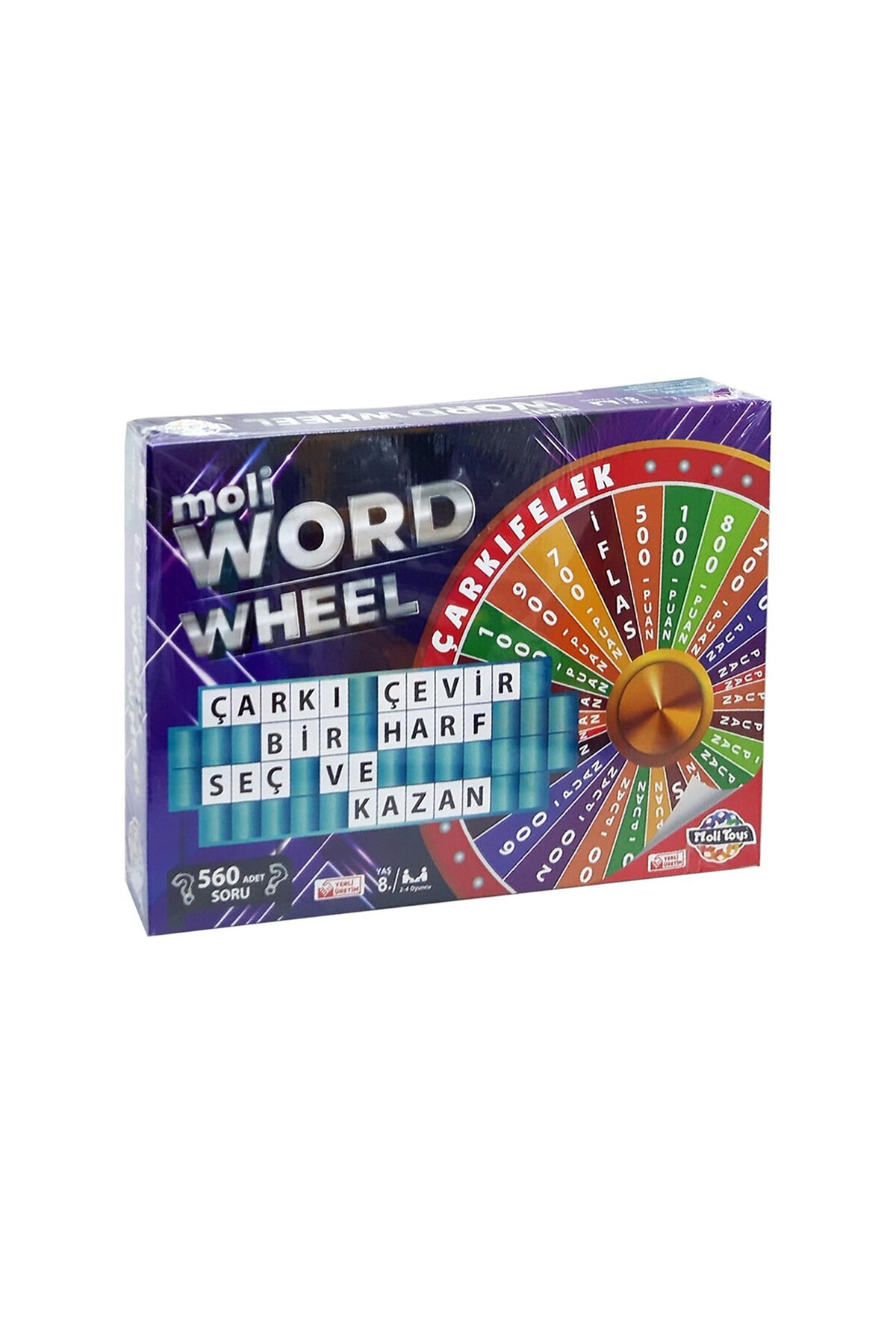 Moli Word Game Wheel Çarkıfelek