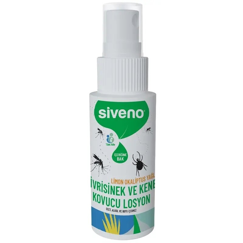 Siveno %100 Sivrisinek ve Kene Kovucu Sprey Krem 50 ml