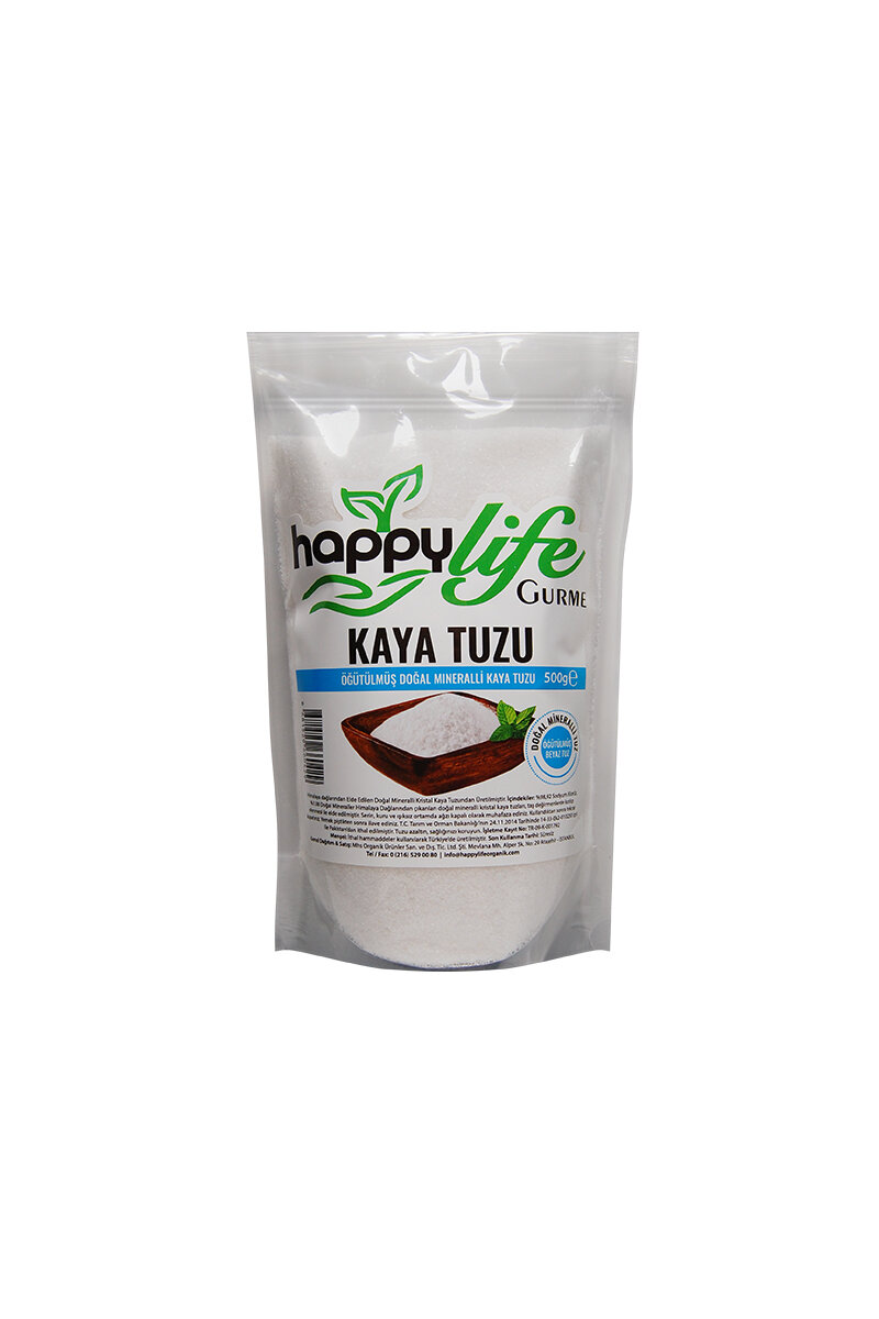 Happylife Kaya Tuzu Beyaz 500 g