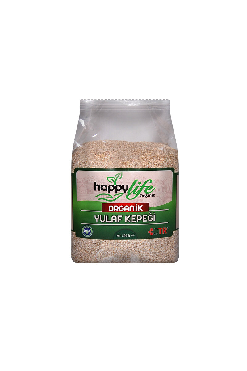 Happylife Organik Yulaf Kepeği 500 g
