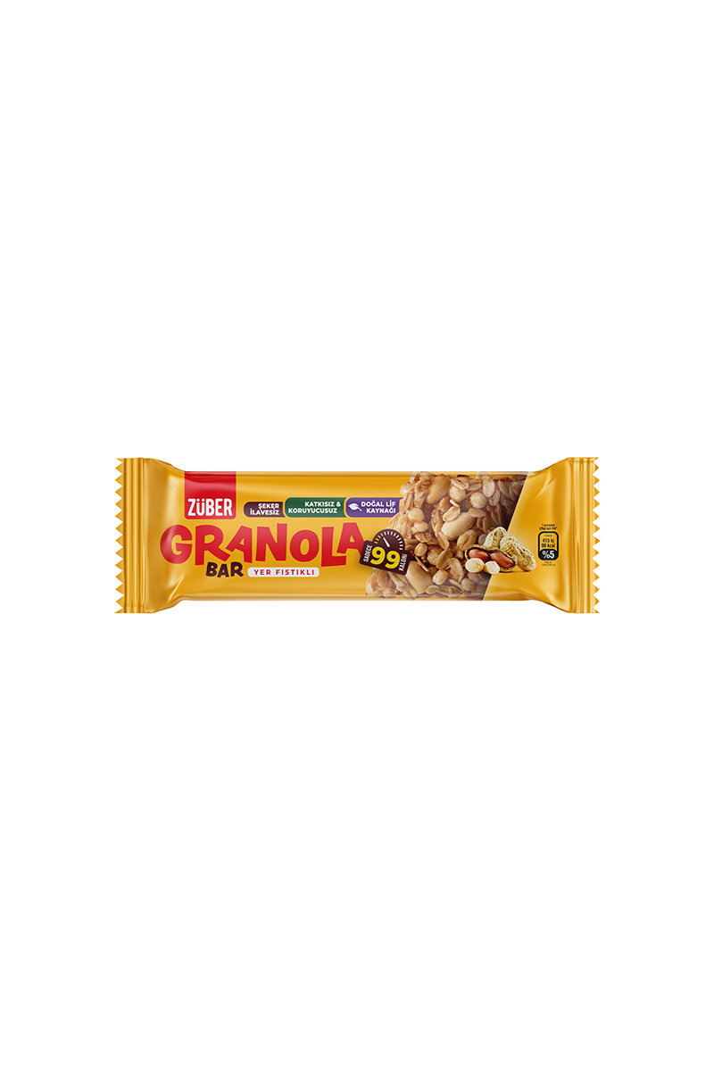 Züber Granola Bar Yer Fıstıklı 25 g