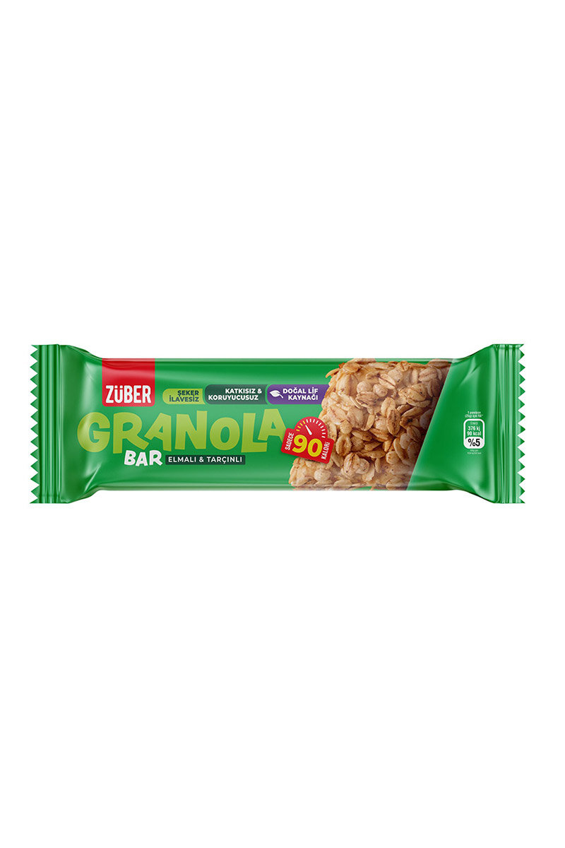 Züber Granola Bar Elma Tarçın 25 G