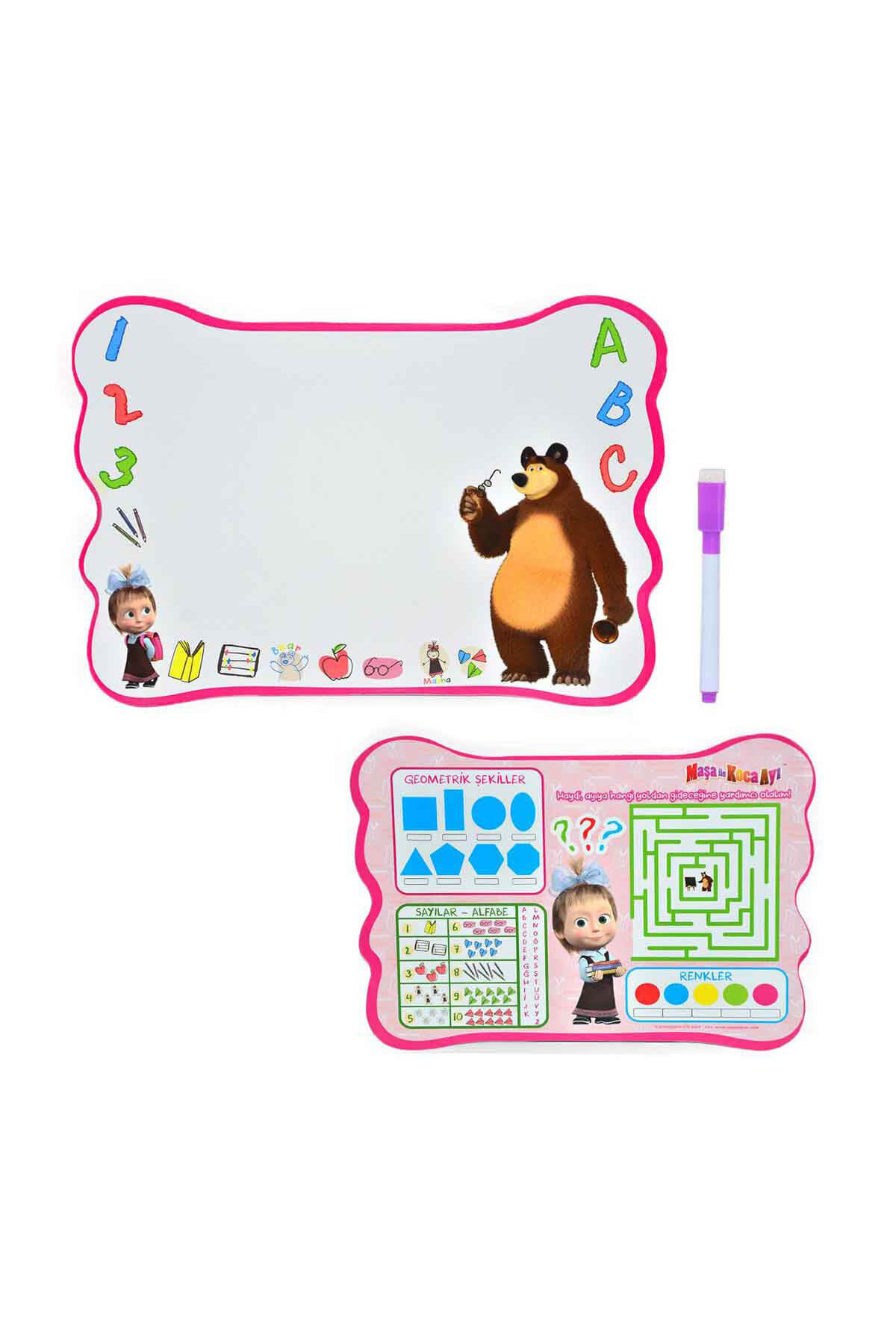 Laço Kids Maşa ile Koca Ayı Eva Yazı Tahtası MS7578