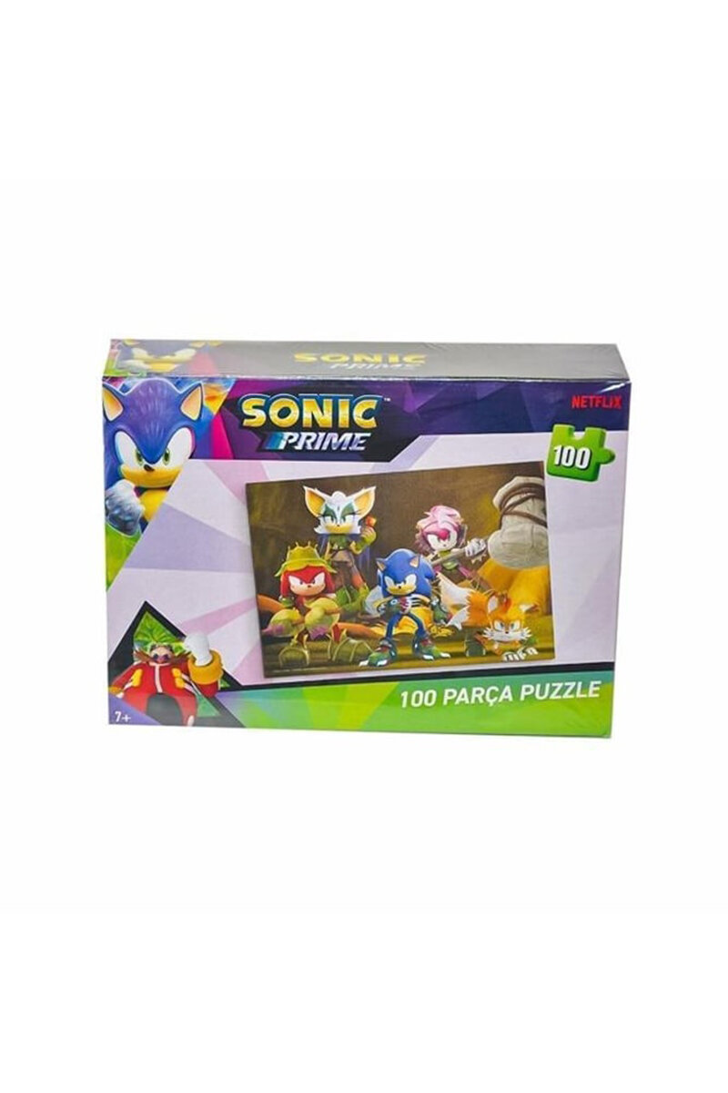 Frame Puzzle Sonic 100 Parça