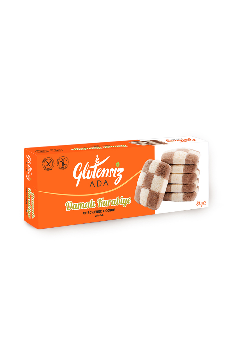 Ada Glutensiz Damalı Kurabiye 81 Gr