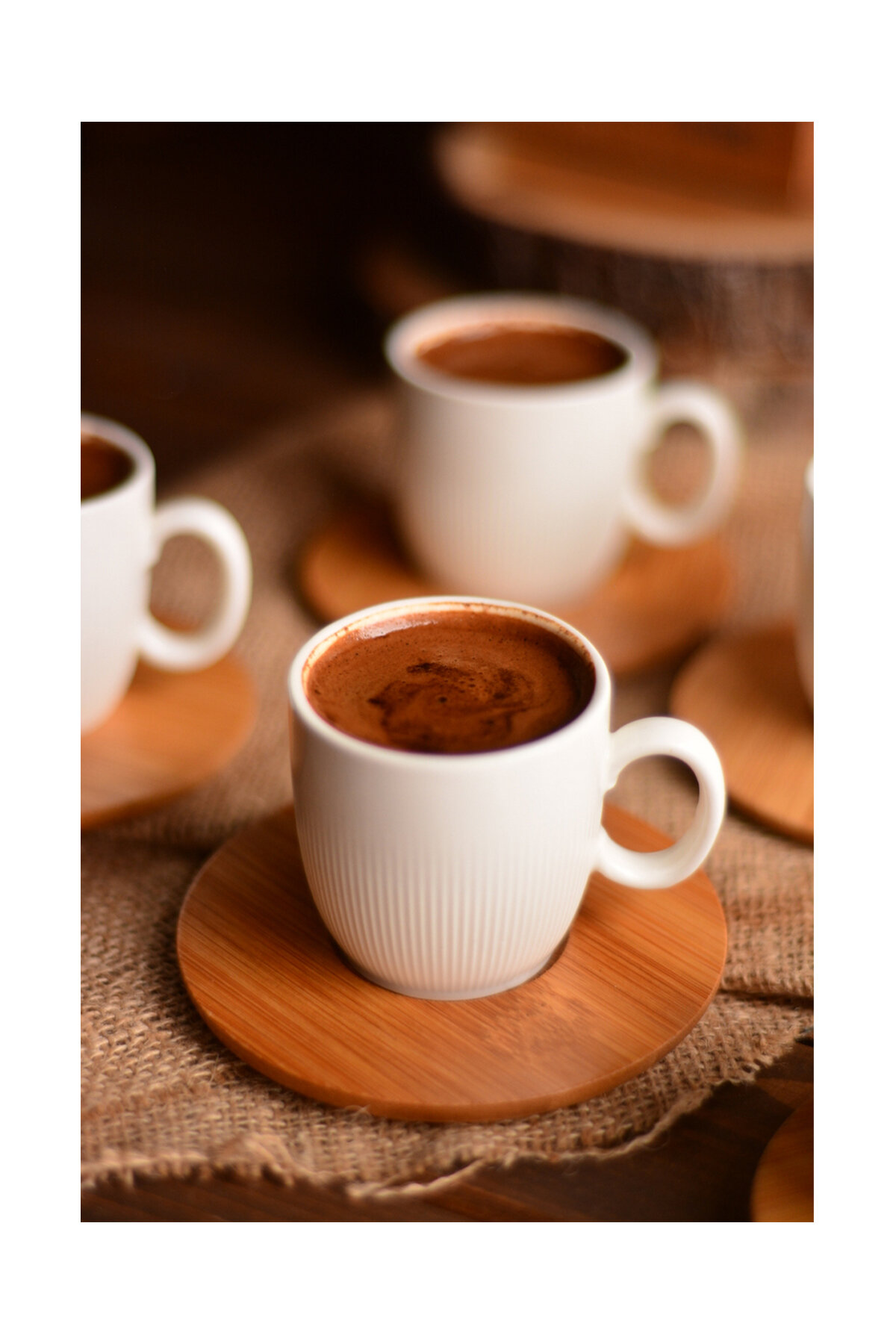 Bambum Kostas 6 Kişilik Kahve Fincan Takımı