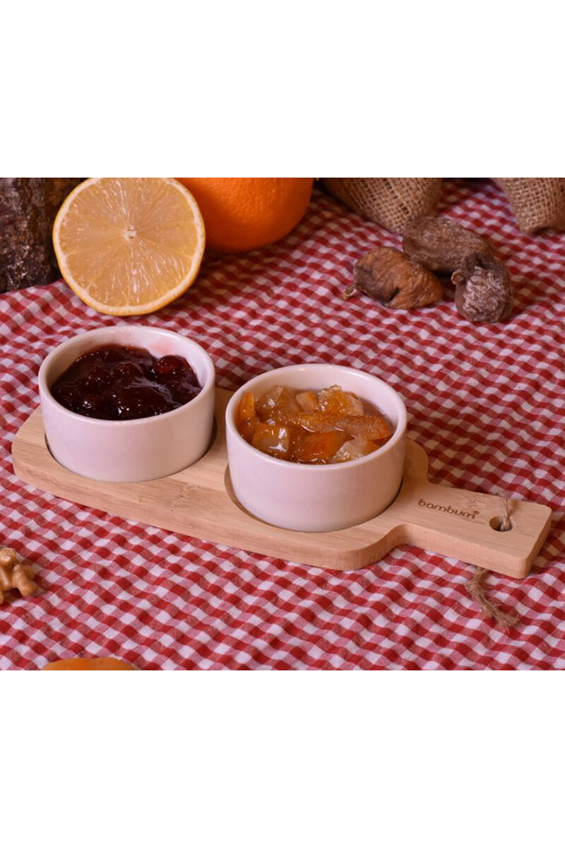 Bambum Dimitra Porselen Sosluk 3 Parça B1562