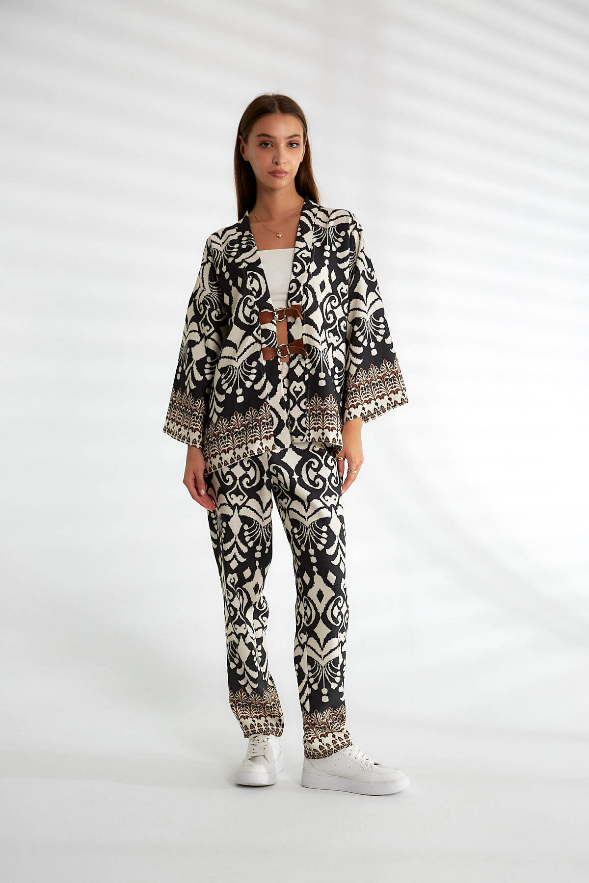 Robin Kadın Kimono Pantolon Takım M36544