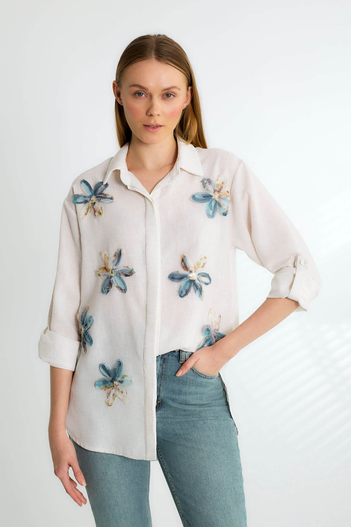 Robin Kadın Gömlek M38044