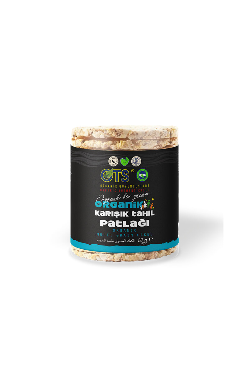 Ots Organik Karışık Tahıl Patlağı 60 g