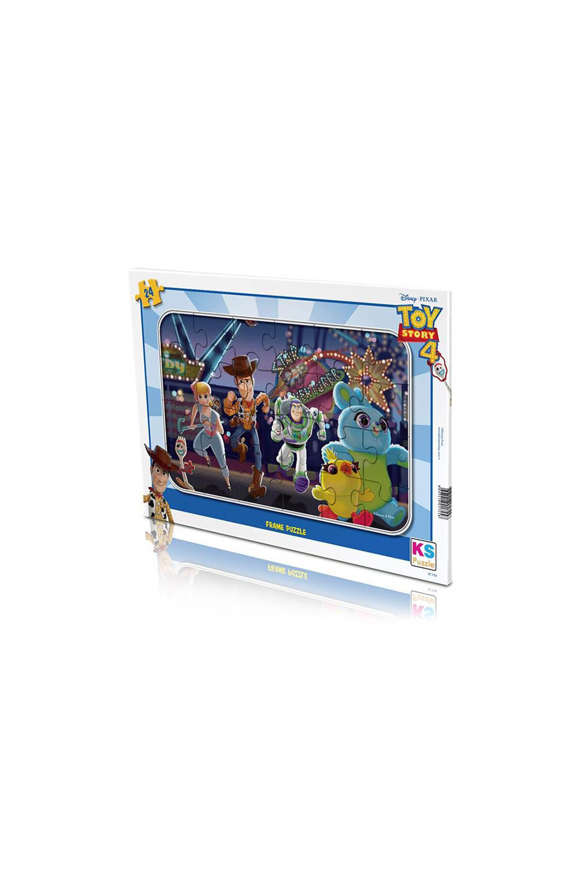 Puzzle Frame Toy Story 4 24 Parça KS Games TS 704