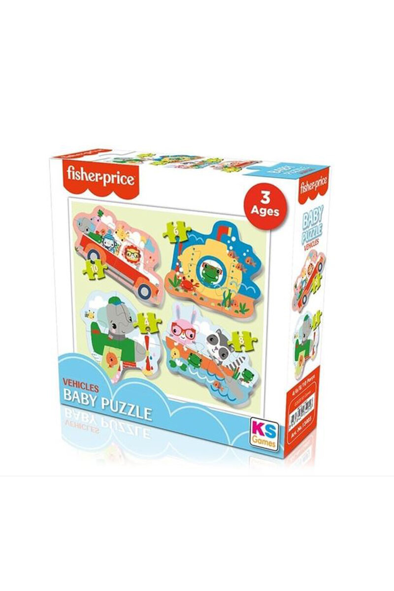 Fisher Price Baby Puzzle Vehıcles