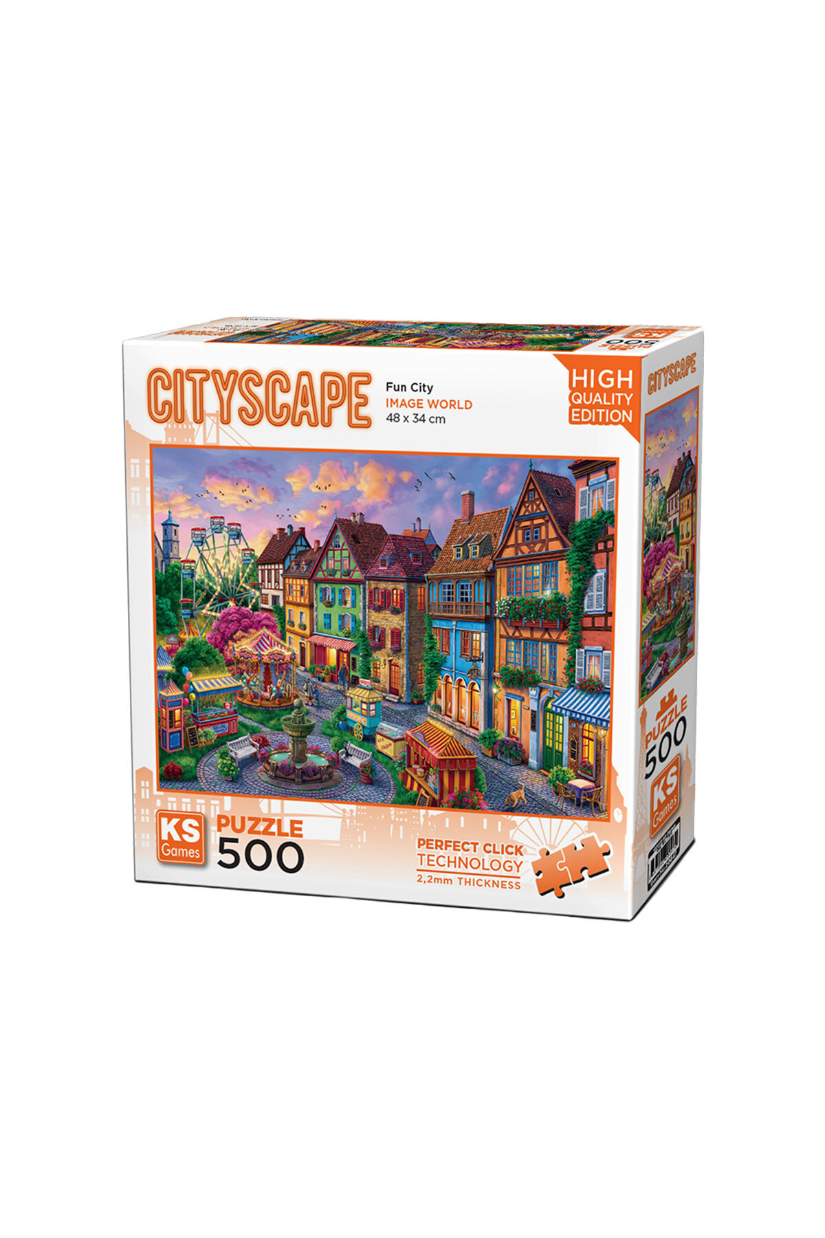 KS Puzzle Fun City 500 Parça