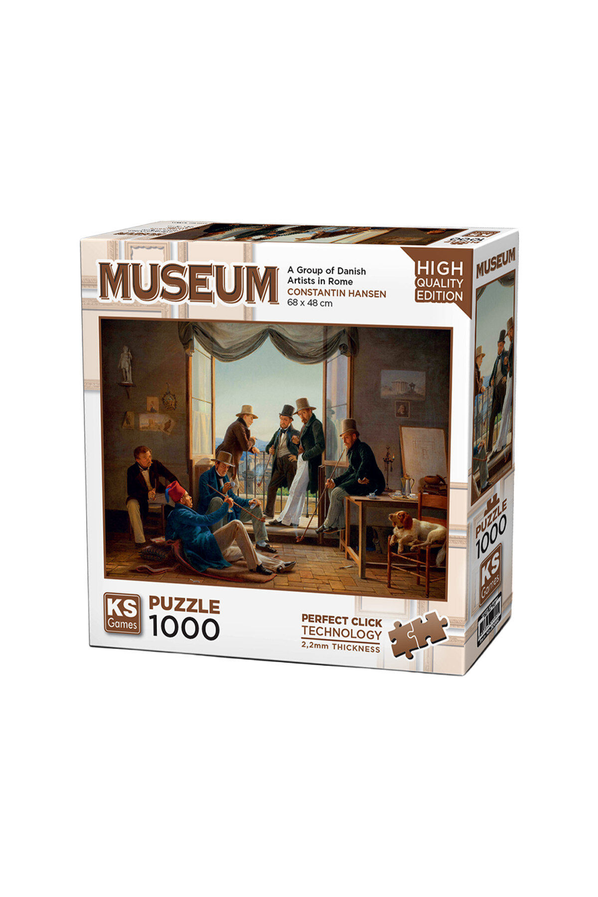 KS Puzzle A Group of Danish Artists in Rome 1000 Parça