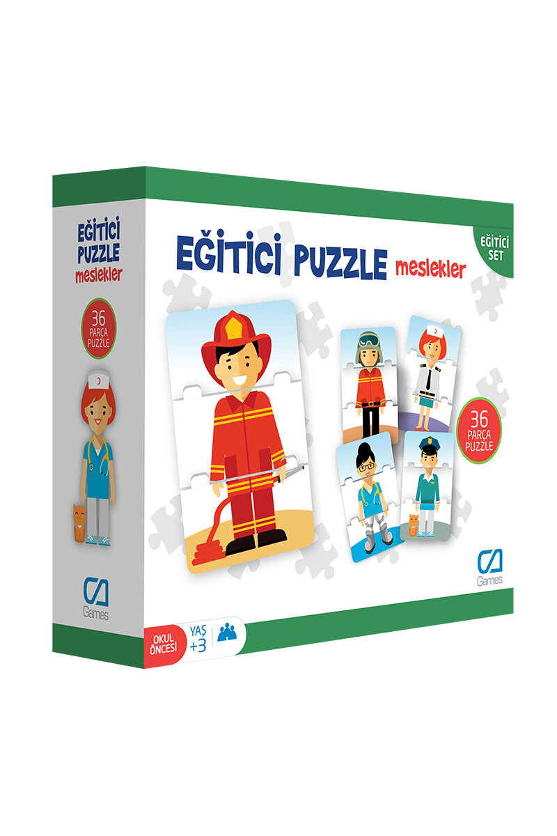 Eğitici Puzzle - Meslekler CA5030