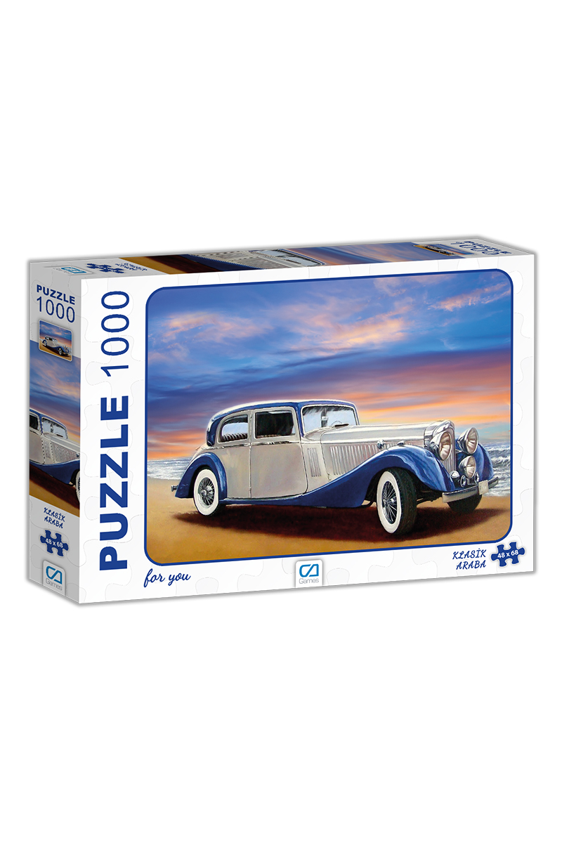Klasik Araba Puzzle 1000 Parça CA7003